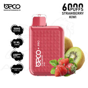BECO PRO 6000 PUFFS 50MG - STRAWBERRY KIWI